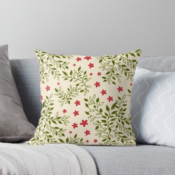 Item preview, Christmas Floral Pattern designed and sold by ventumpluviam.