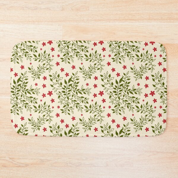 Item preview, Christmas Floral Pattern designed and sold by ventumpluviam.