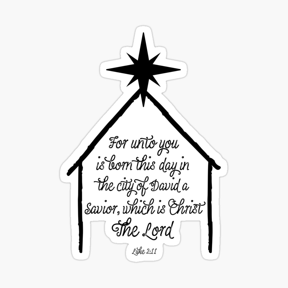 Luke 2:11 | Art Board Print