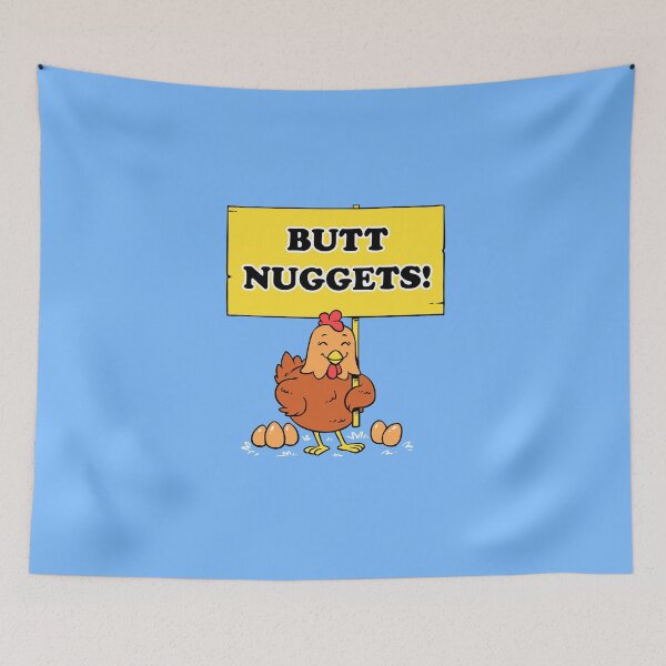Artikelvorschau, Hintern Nuggets entworfen und verkauft von Yipptee Shirts.