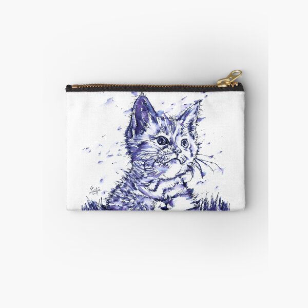 Item preview, CAT - watercolor and ink portrait.1 designed and sold by lautir.