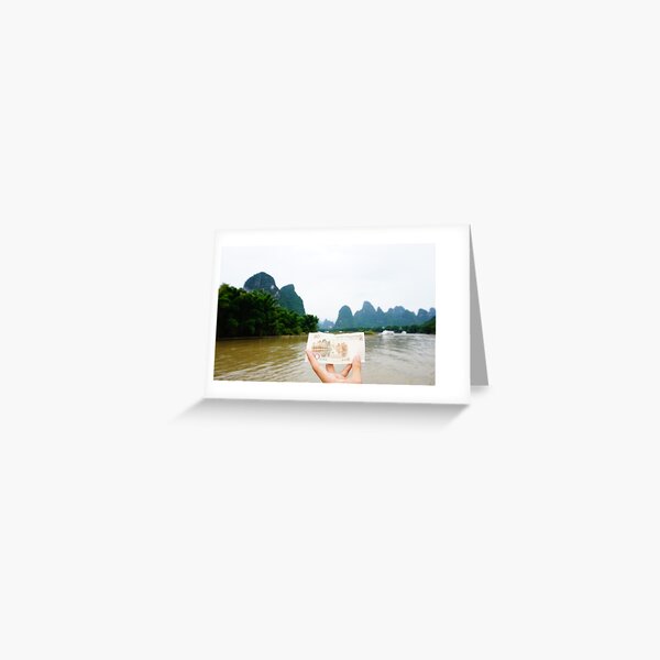 Guilin Karst Mountains Greeting Card