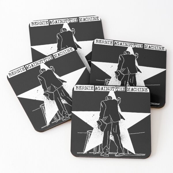 Item preview, BERNIE AGAINST THE MACHINE Bernie Sanders is fighting for Democracy designed and sold by milibadic.