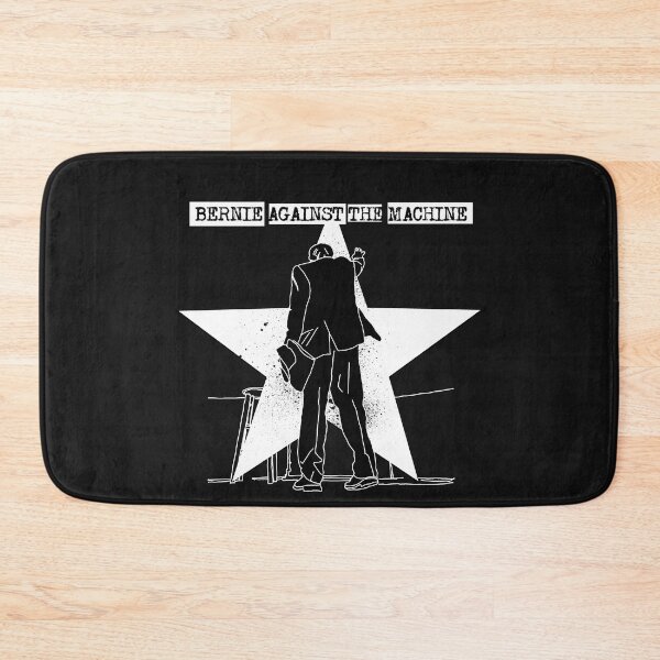 Item preview, BERNIE AGAINST THE MACHINE Bernie Sanders is fighting for Democracy designed and sold by milibadic.