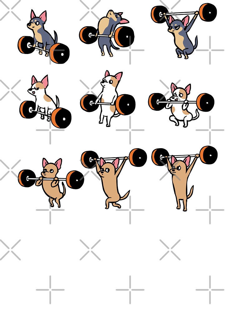 Olympic Lifting Chihuahua Baby One Piece By Huebucket Redbubble