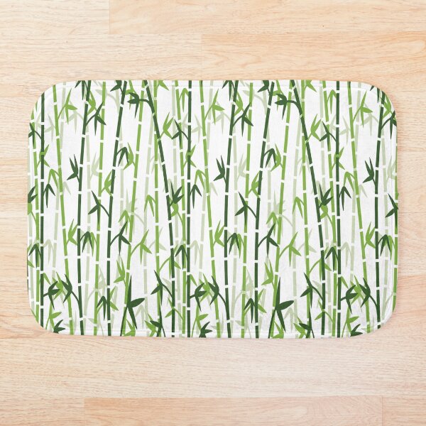 Bamboo Forest Bath Mat