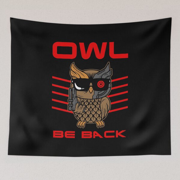 Item preview, Owl Be Back designed and sold by Yipptee Shirts.