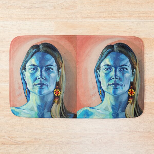 Item preview, Peyote Woman (self portrait) designed and sold by Meredith Rose Paintings.