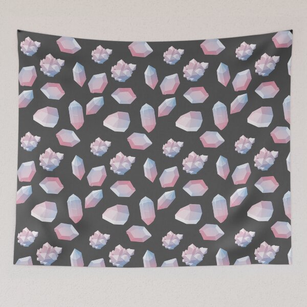 Item preview, Blue & Pink Gemstones Crystals & Clusters Sticker Pack designed and sold by MysticMagpie.