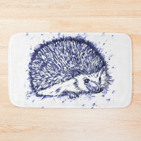 Item preview, HEDGEHOG - watercolor and ink portrait.1 designed and sold by lautir.