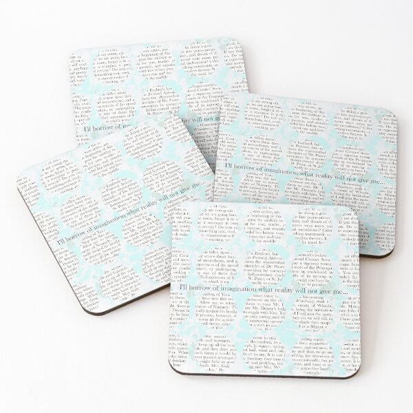 Item preview, Charlotte Bronte :Shirley, I'll borrow of imagination... designed and sold by MarbleCloud.