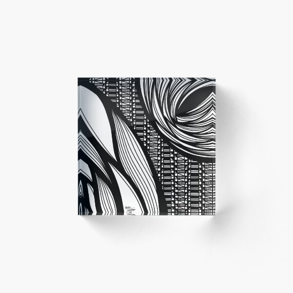 Abstract 3 Acrylic Block