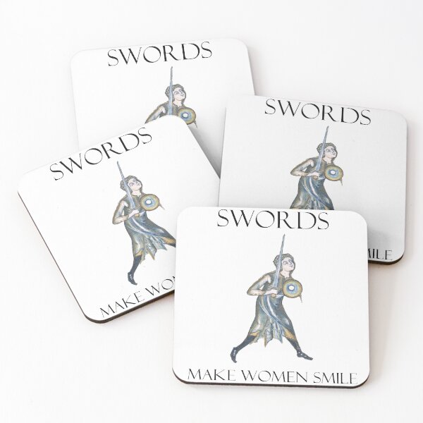 Item preview, Swords Make Women Smile designed and sold by emovendo.