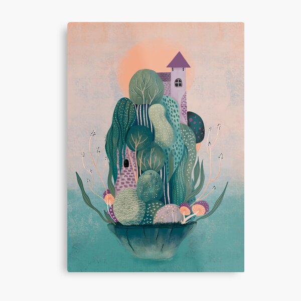 Dragon's home Metal Print