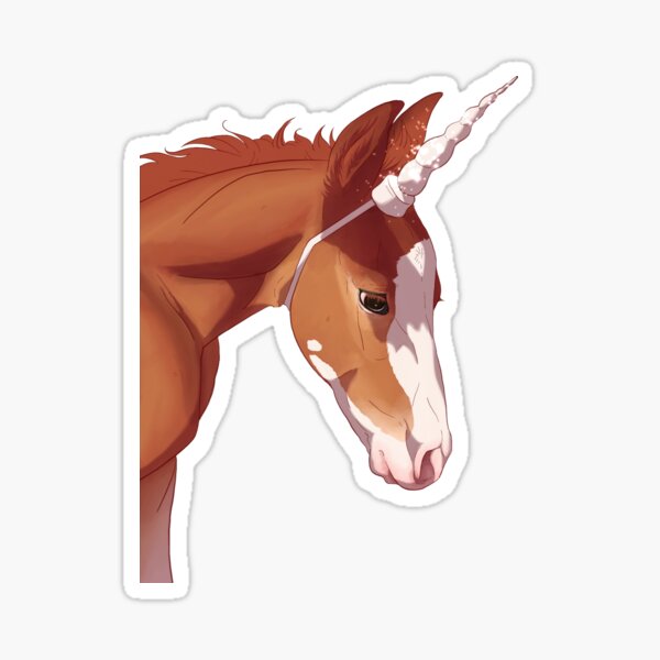 Item preview, Poulain licorne designed and sold by Kelsey Johnson.