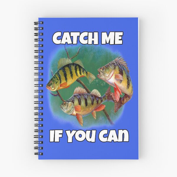 Item preview, Catch Me If You Can Funny Fishing Perch Fisherman designed and sold by fantasticdesign.