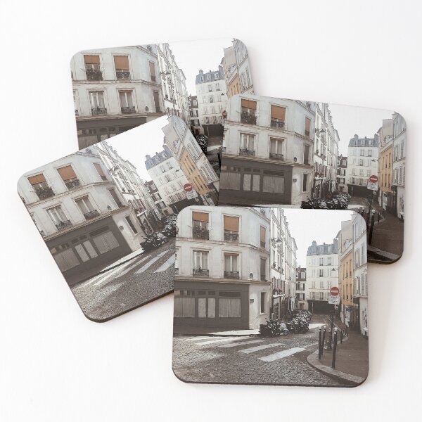 Item preview, Street Corner in Paris France designed and sold by ledzart.