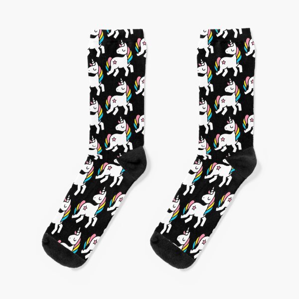 Women’s Knee High Socks Unicorn Caticorn Narwhal Sloth Novelty Gift