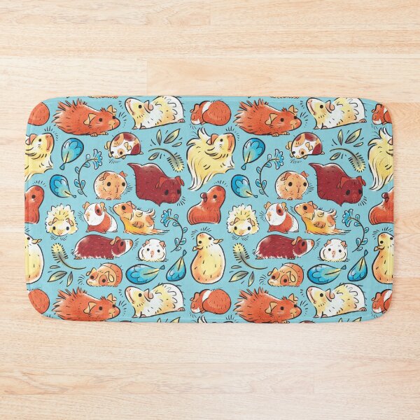 Item preview, Guinea Pig Huddle In Blue designed and sold by Paigekotalik.