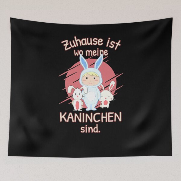 Item preview, Home is where my rabbits are designed and sold by Weilichesmag.