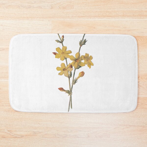 Item preview, Winter Jasmine Floral Art Antique Botanical Print by Hulme designed and sold by simpson92.