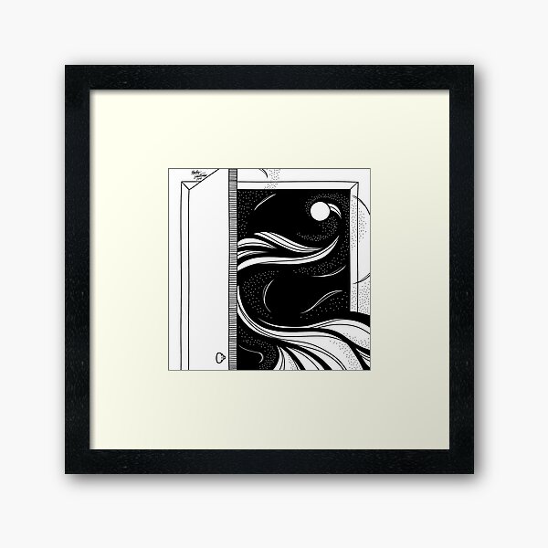 Coming Out Framed Art Print