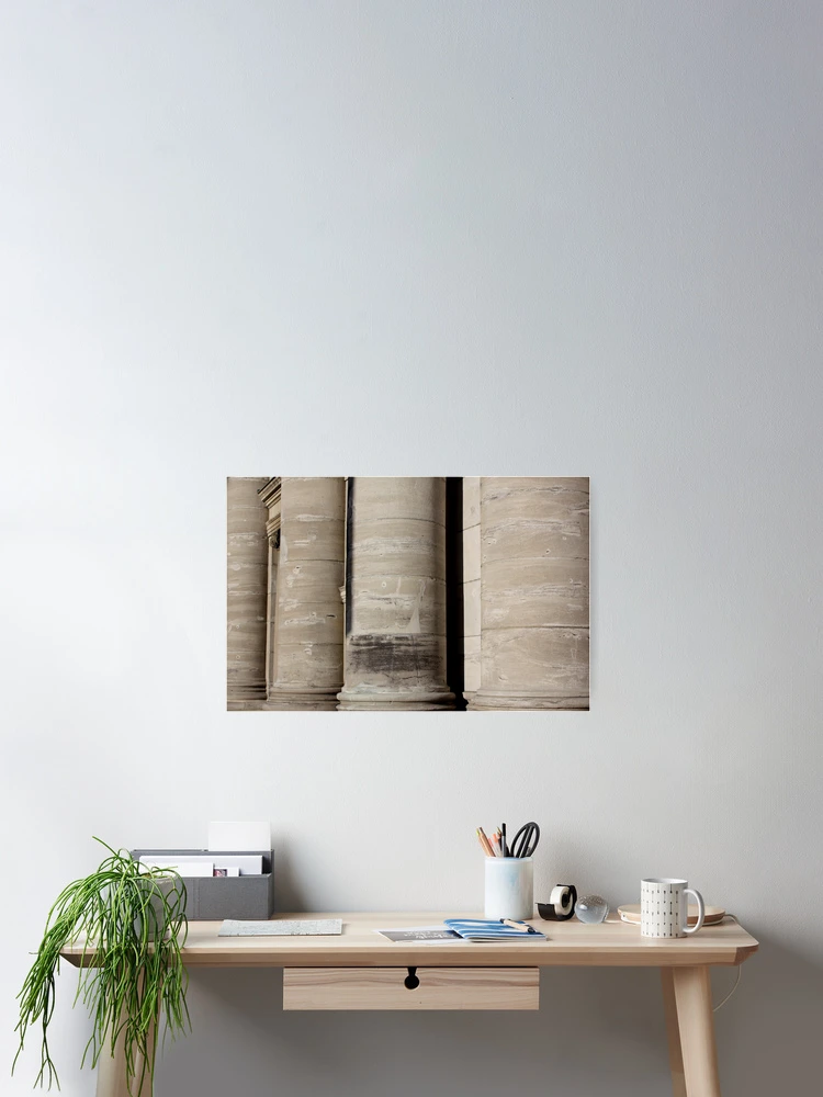 Thumbnail 2 of 3, Poster, Colonnade designed and sold by Roman Romanenko.