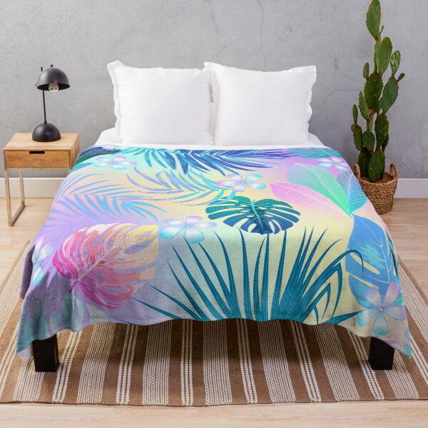 Item preview, Neon tropical leaves designed and sold by Lusy Rozumna.