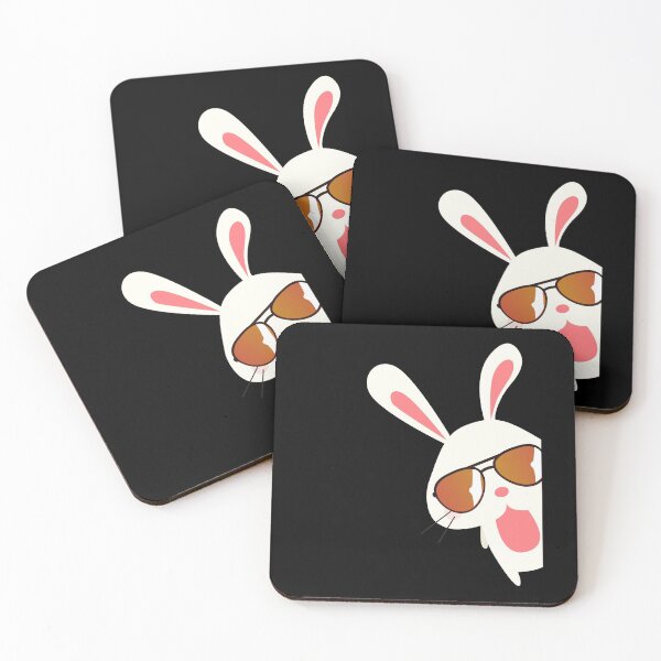 Item preview, Cool rabbit with sunglasses designed and sold by Weilichesmag.