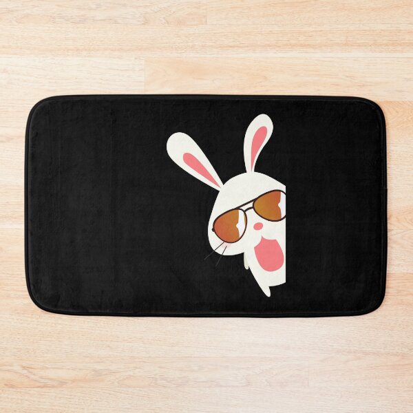 Item preview, Cool rabbit with sunglasses designed and sold by Weilichesmag.