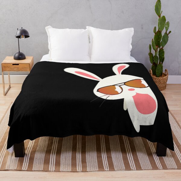 Item preview, Cool rabbit with sunglasses designed and sold by Weilichesmag.