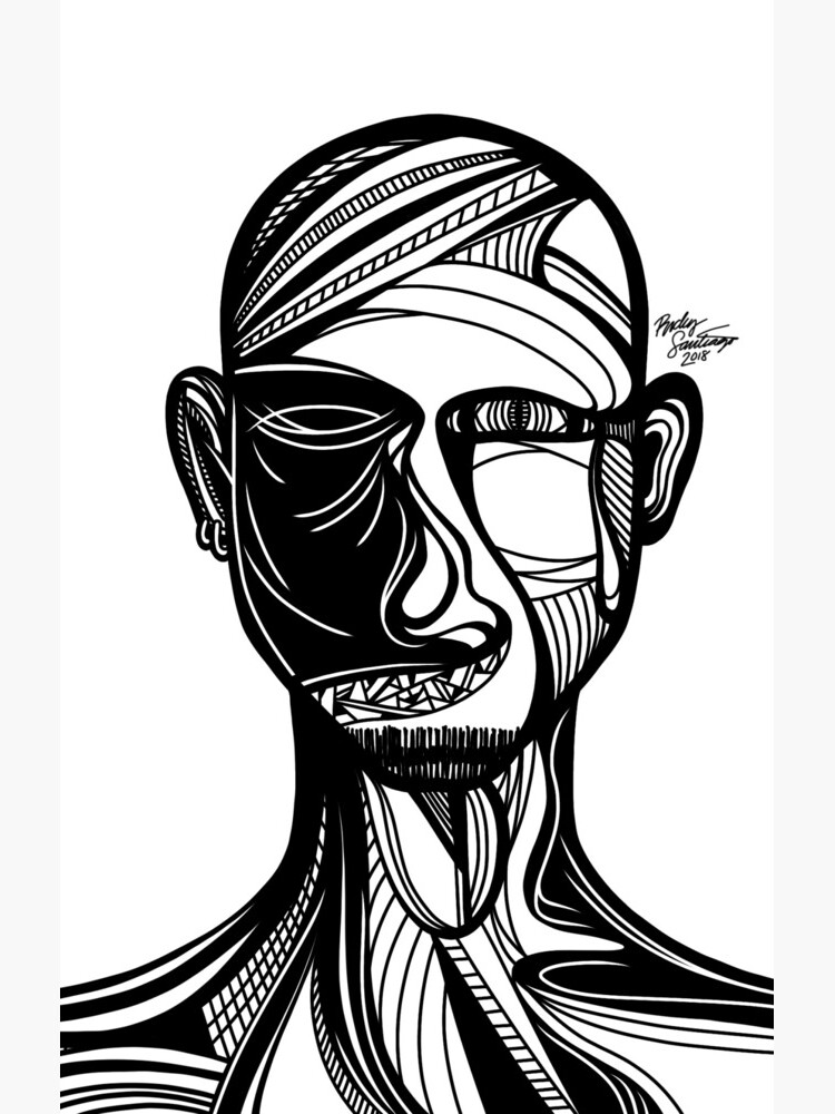 Abstract Portrait 3 by rickysantiago