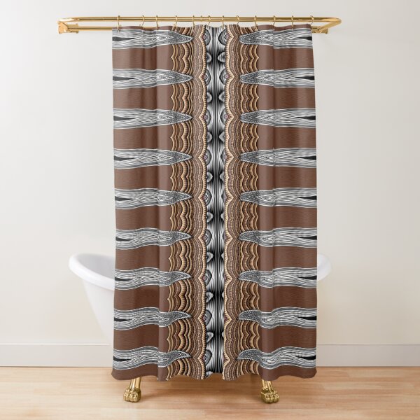 Exotic Crochet (1) Shower Curtain