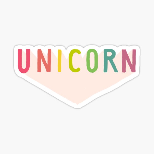 Unicorn Kids Stickers Redbubble - roblox player princessunicorny45