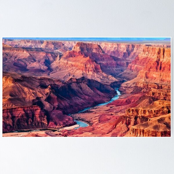Item preview, View of the Grand Canyon and Colorado River  designed and sold by Jéanpaul  Ferro.