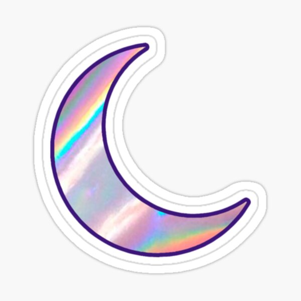 Iridescent. Sticker