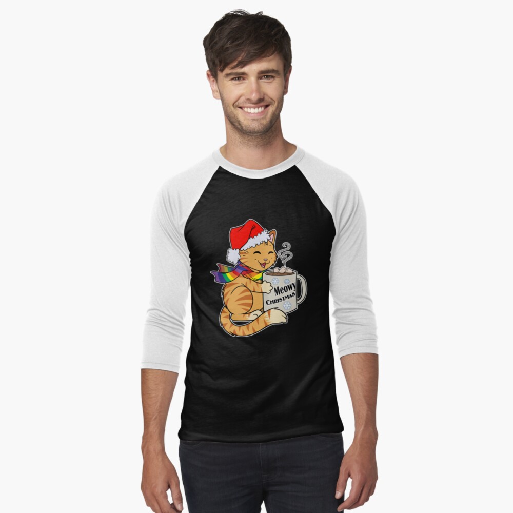 Item preview, Baseball ¾ Sleeve T-Shirt designed and sold by cybercat.