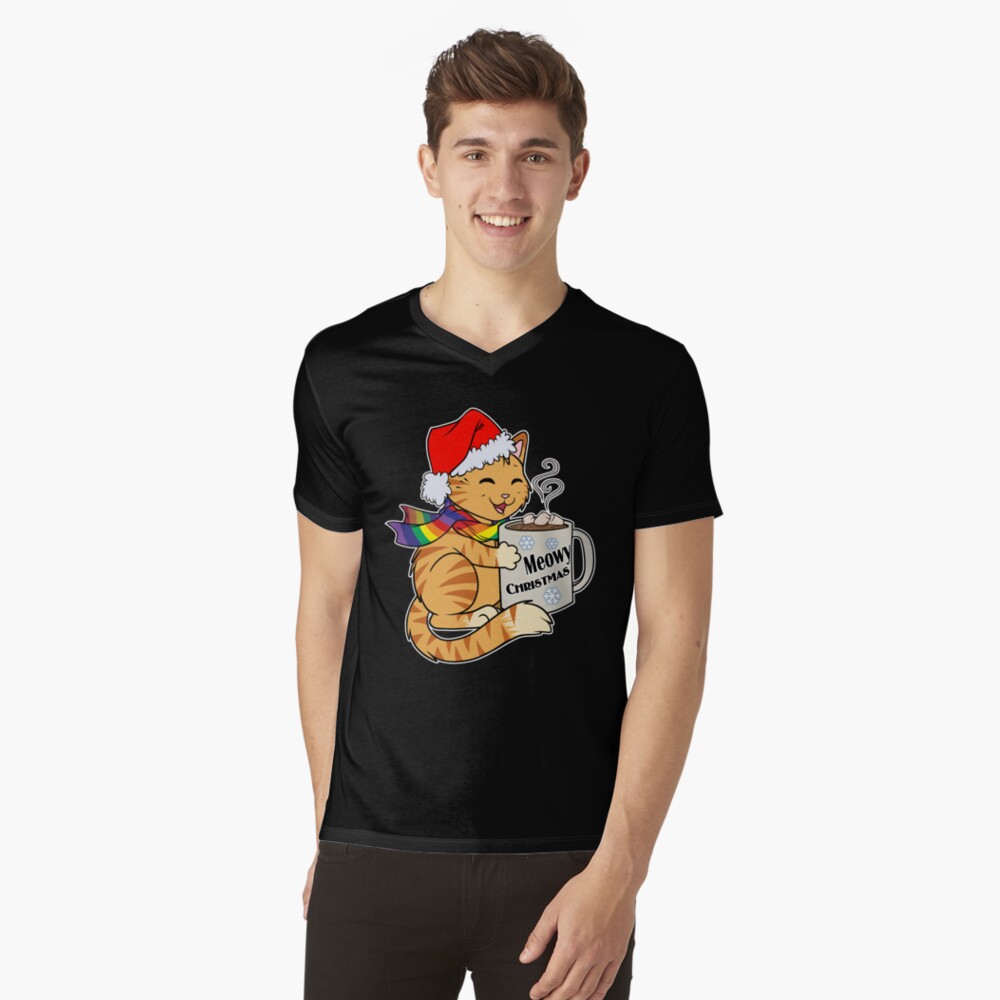Item preview, V-Neck T-Shirt designed and sold by cybercat.
