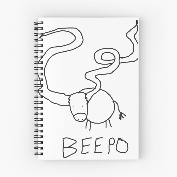Item preview, BEEPO (Dark; for light backgrounds) designed and sold by J-RichyRich.