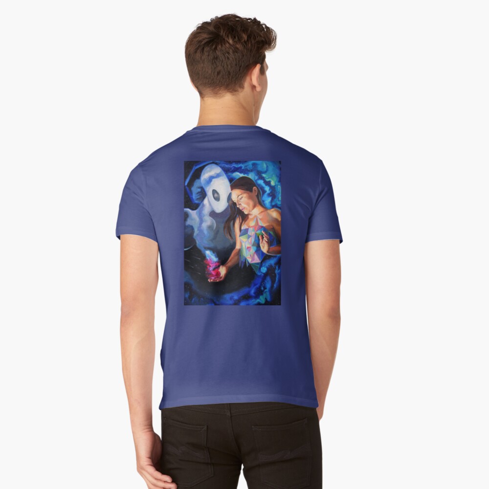 Item preview, V-Neck T-Shirt designed and sold by BlueStarseed.