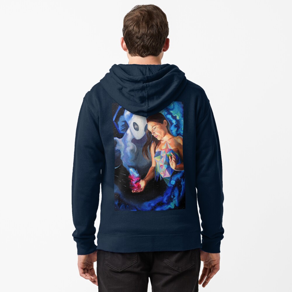 Item preview, Zipped Hoodie designed and sold by BlueStarseed.