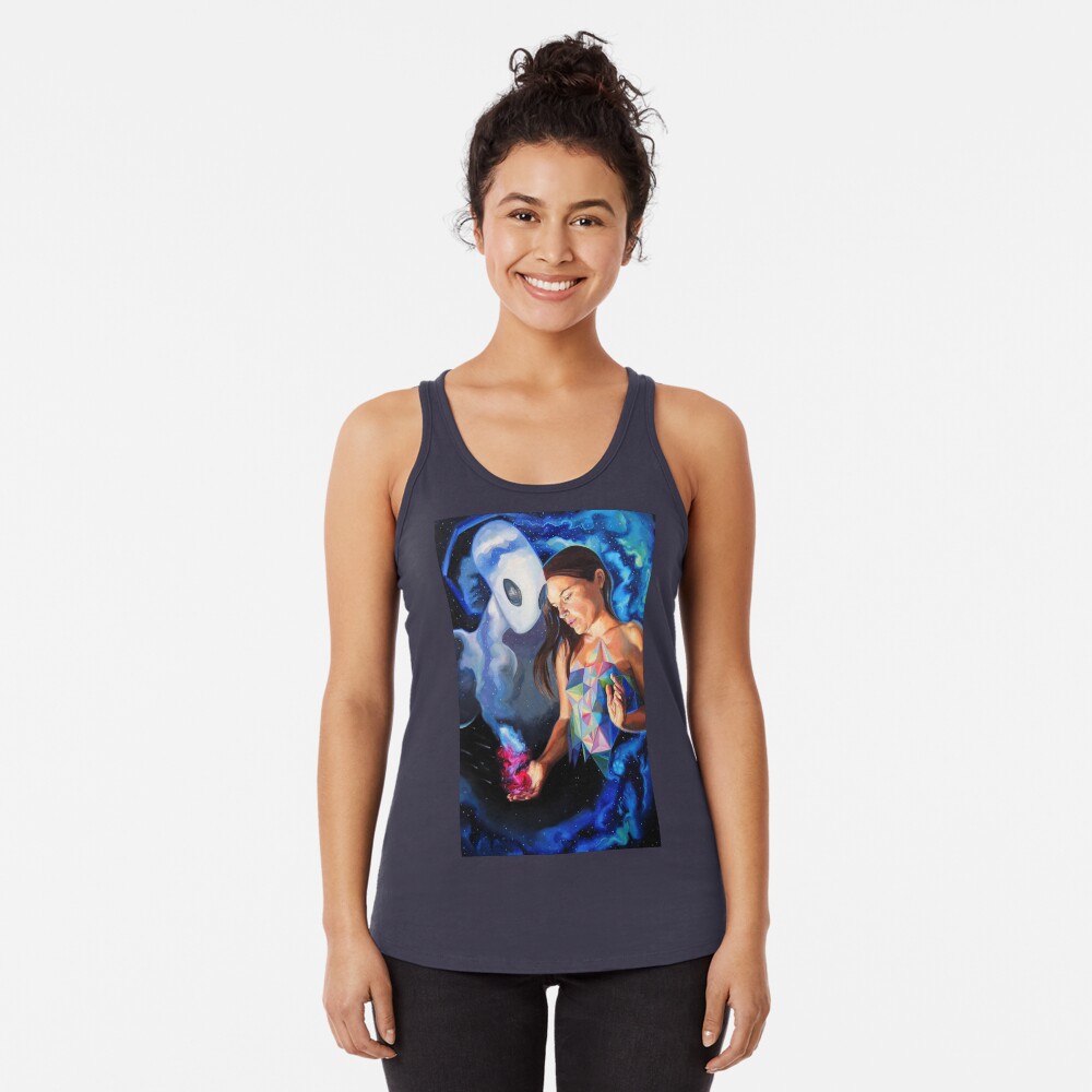 Item preview, Racerback Tank Top designed and sold by BlueStarseed.
