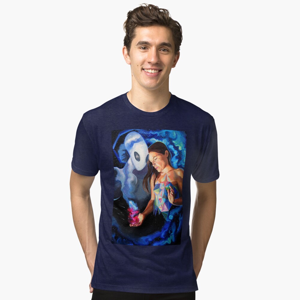 Item preview, Tri-blend T-Shirt designed and sold by BlueStarseed.