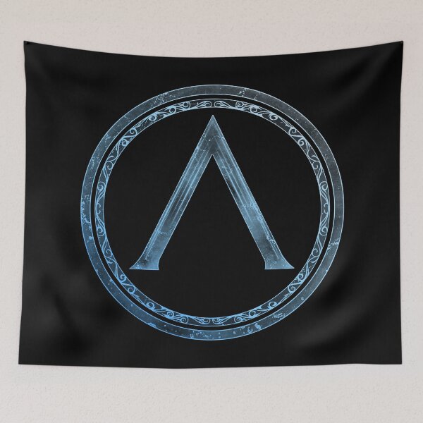 Item preview, Sparta Lambda shield designed and sold by NicGrayGraphic.
