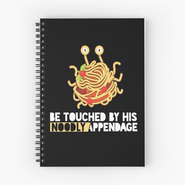 Item preview, Touched By His Noodly Appendage Spaghetti Monster designed and sold by MooonTees.