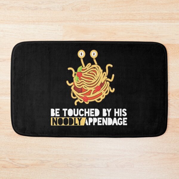 Item preview, Touched By His Noodly Appendage Spaghetti Monster designed and sold by MooonTees.