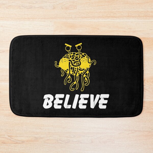 Item preview, Spaghetti Monster Believe Atheist God Faith designed and sold by MooonTees.