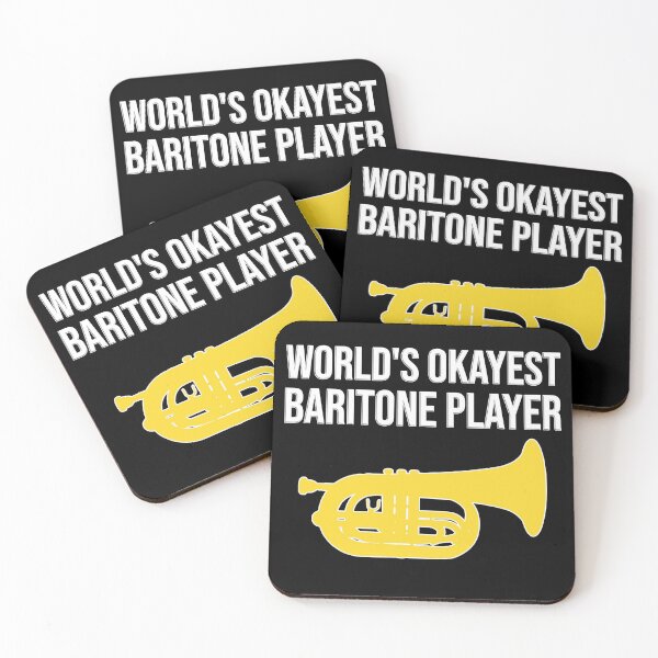 Item preview, Marching Baritone - World's okayest baritone player - Funny Marching Band Gift designed and sold by HEJAshirts.