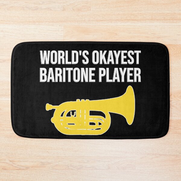 Item preview, Marching Baritone - World's okayest baritone player - Funny Marching Band Gift designed and sold by HEJAshirts.