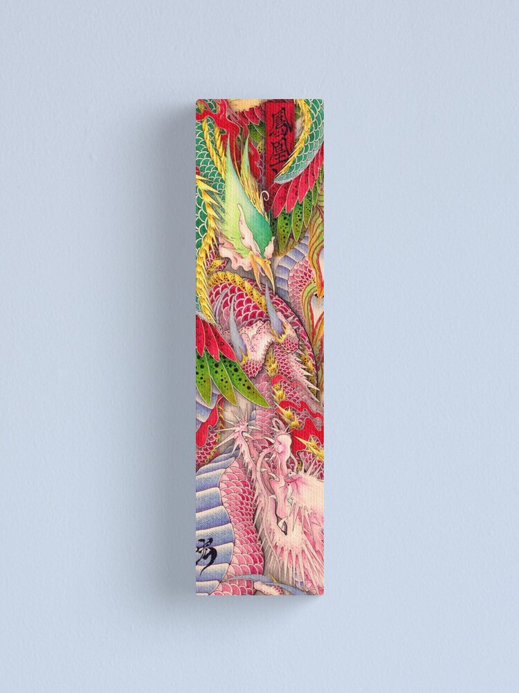 Alternate view of Phoenix and Dragon Canvas Print